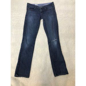 Gap 1969 Women’s Real/Straight Leg Dark Blue Sexy Strech Jeans 28/6